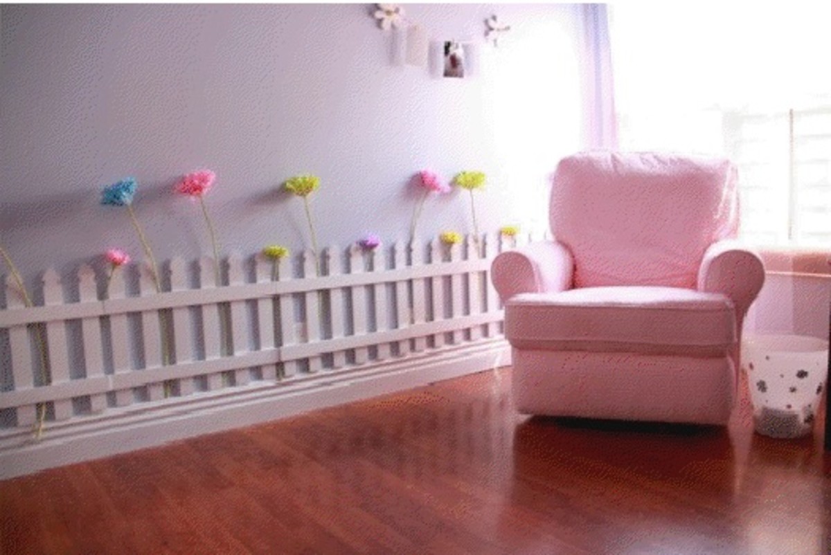 pink toddler room