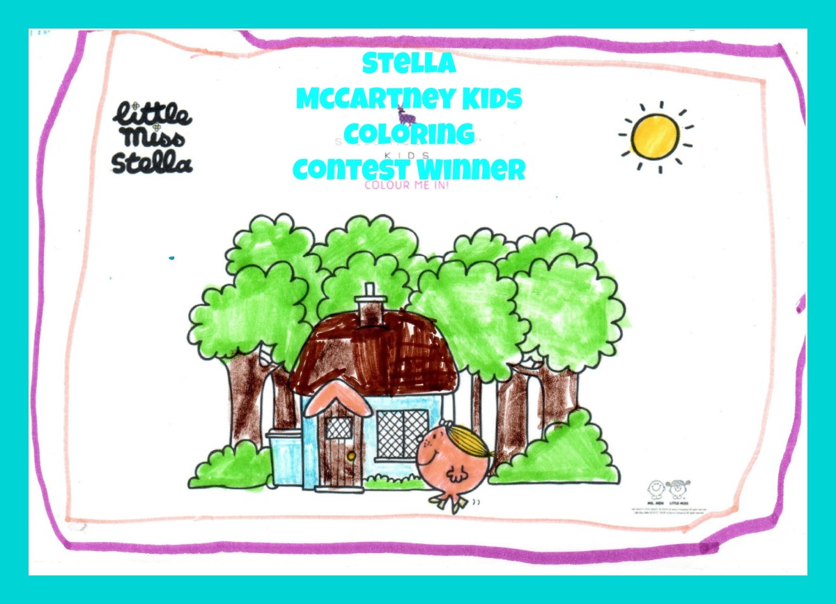 Stella McCartney Kids Coloring Contest Winner! - MomTrendsMomTrends