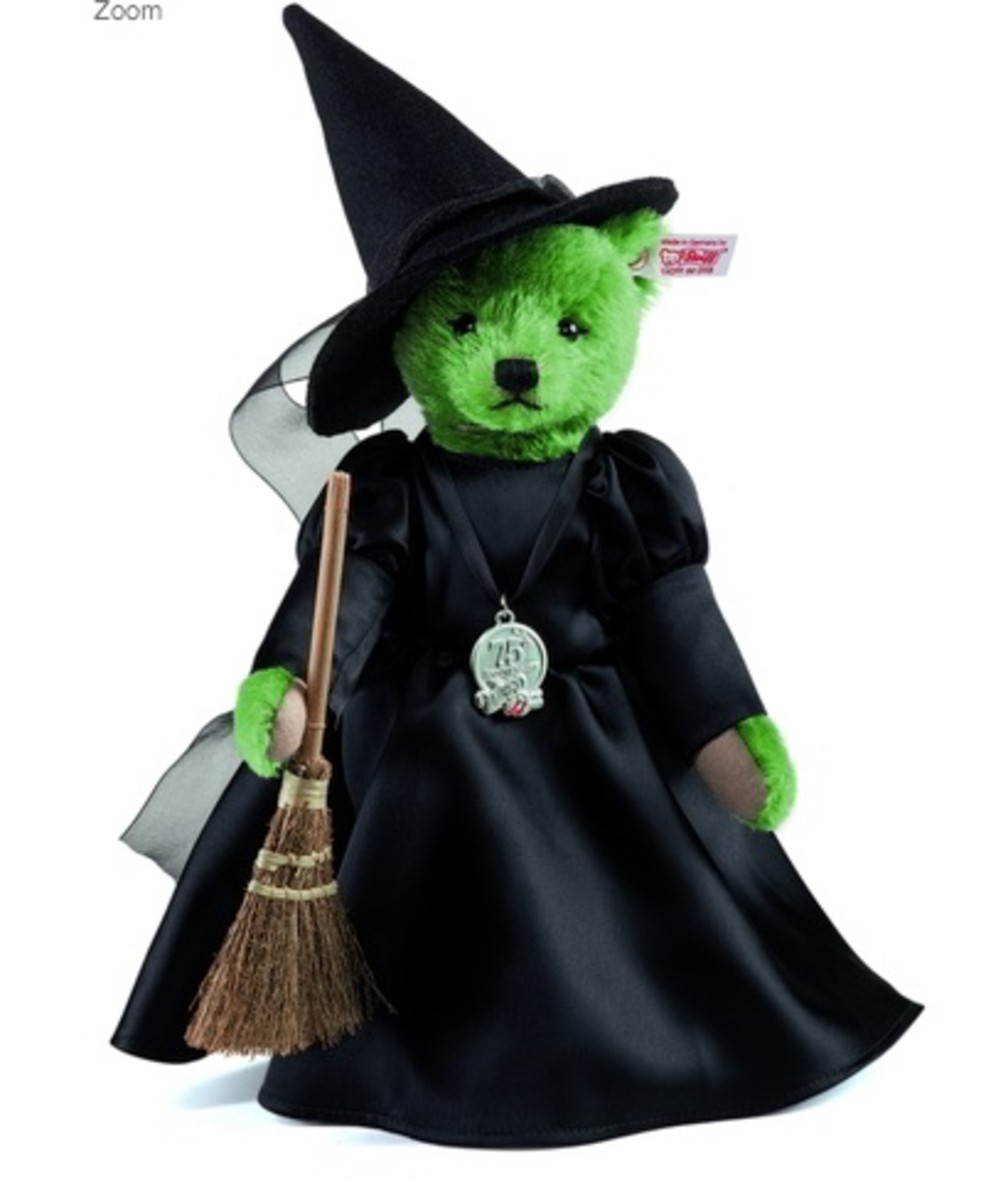 witch teddy bear