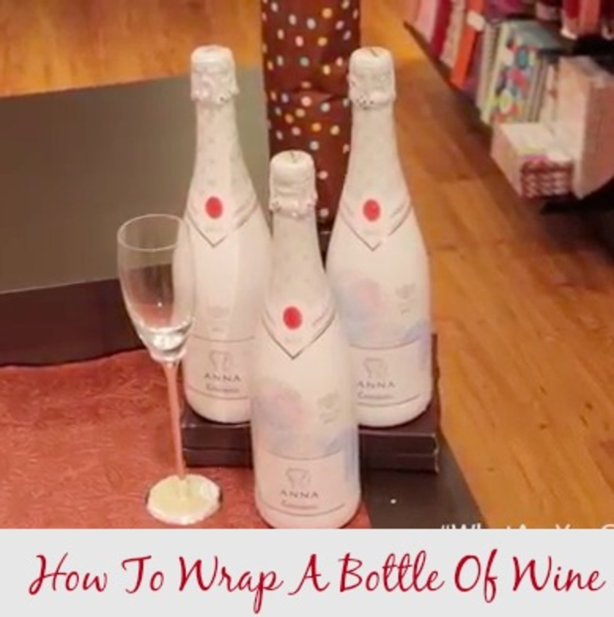 how-to-gift-wrap-a-wine-bottle-youtube