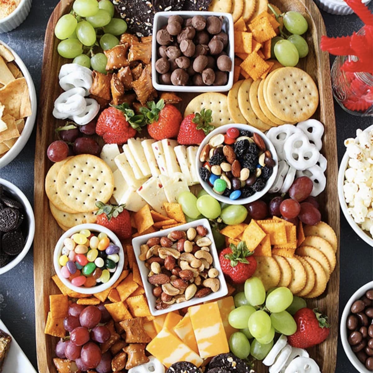 Sweet and Salty Snack Board