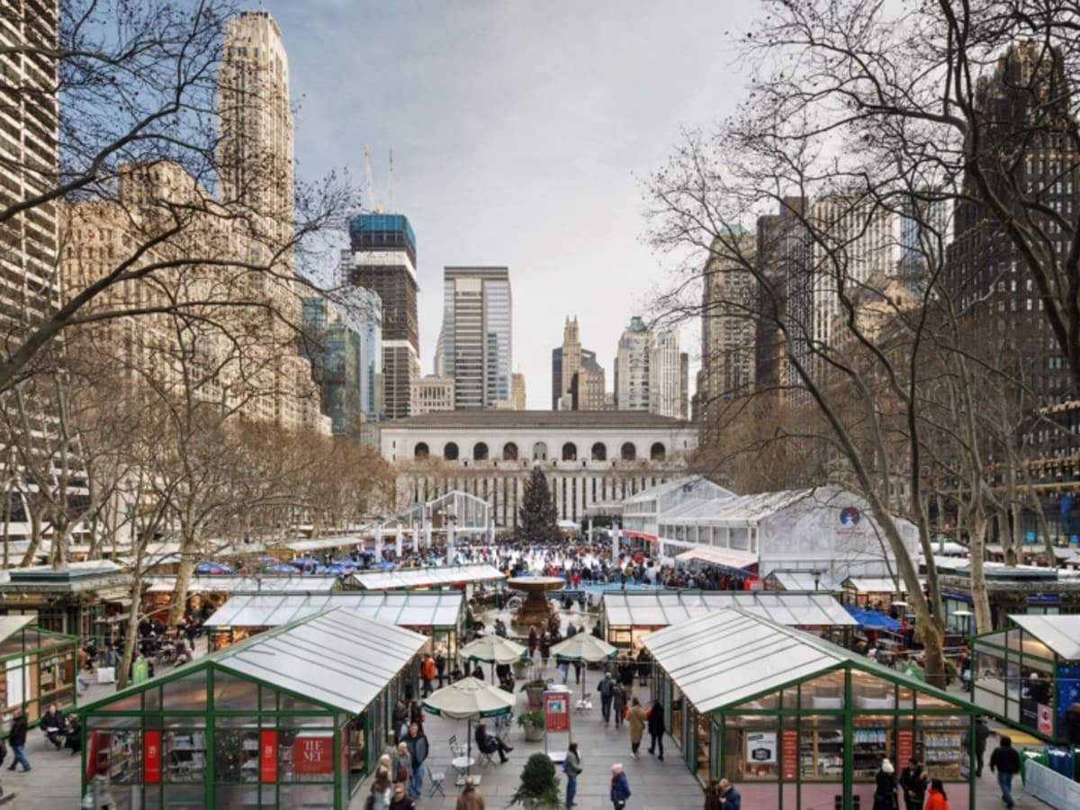 free ice skating in bryant park