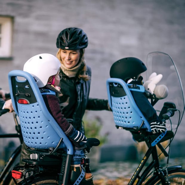 consultant Telegraaf draaipunt Secure and Stylish with the Yepp Bike Seat Review - MomTrends