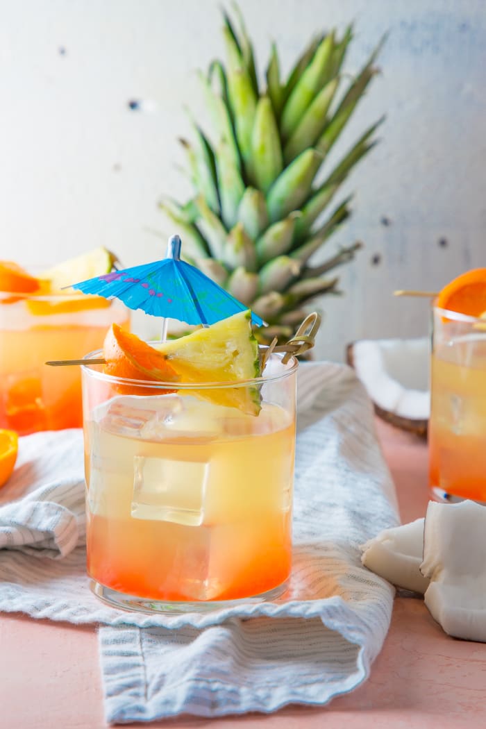 Tropical Cooler Cocktail Recipe - MomTrends