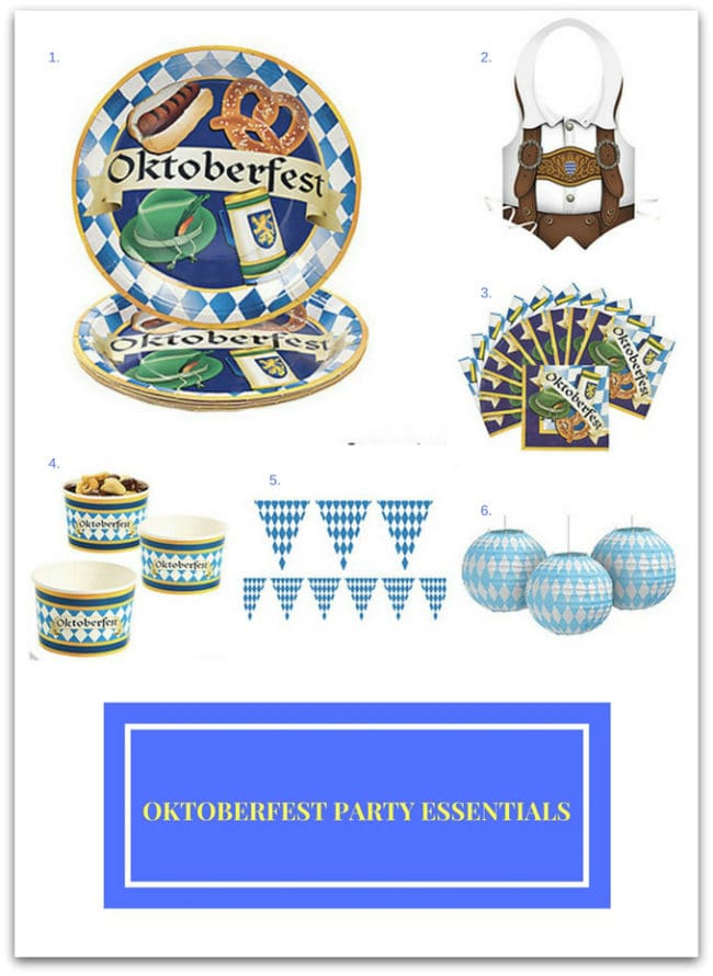 Traditional German Beer and Oktoberfest Party Essentials - MomTrends