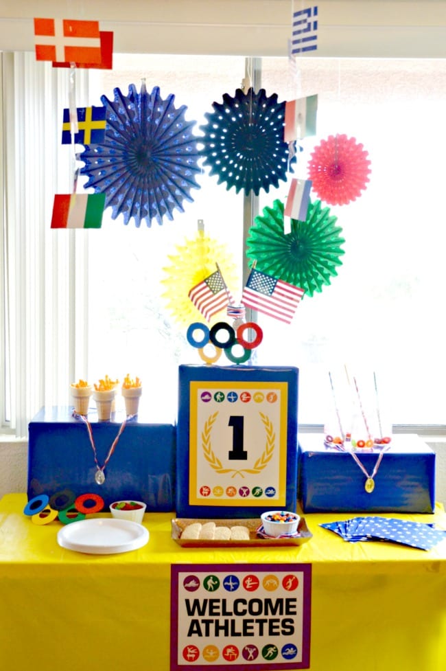 How to throw an Olympics Party for Kids! - MomTrends