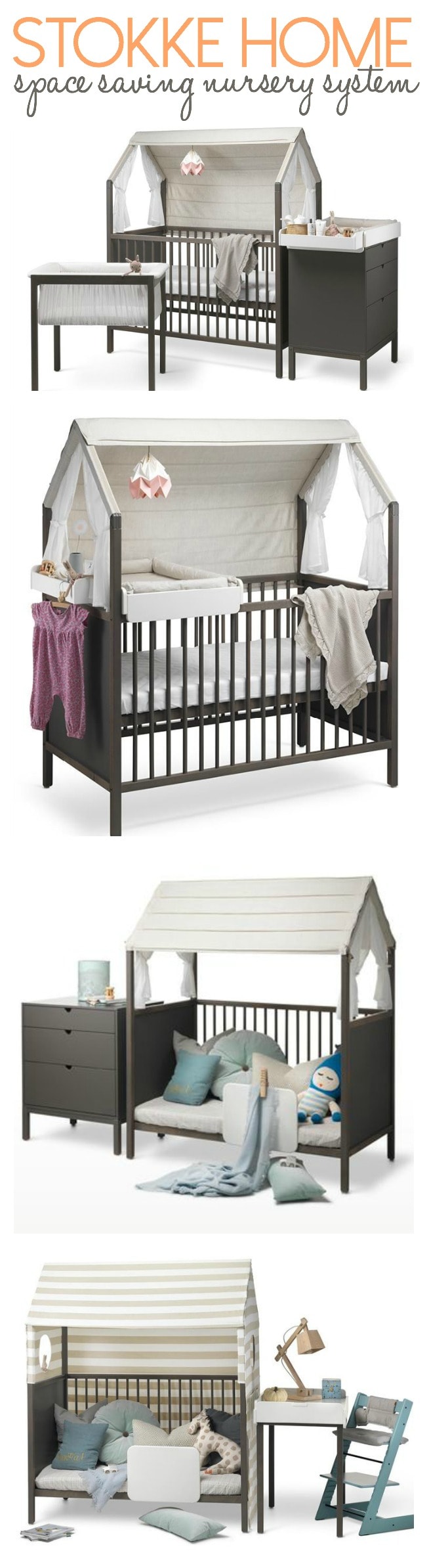 Кровать stokke home bed