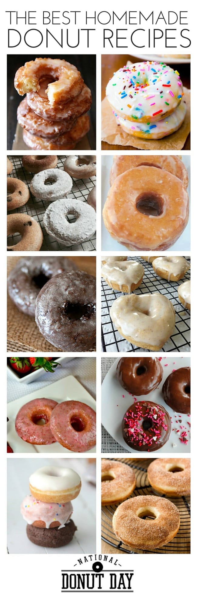 Donut Day: Guide to Free Donuts & the Best Make Your Own Recipes ...