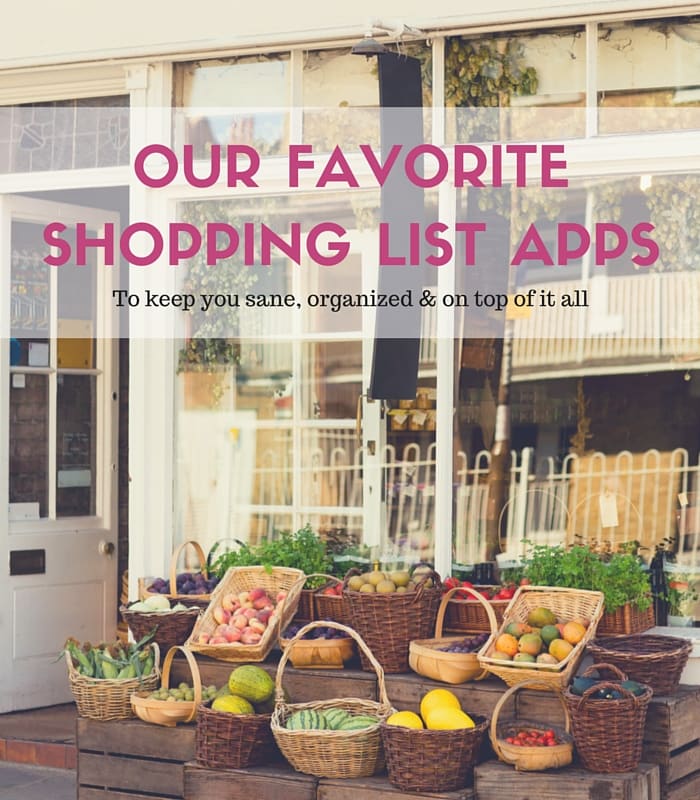 Best Shopping List Apps To Make Life Easier - MomTrends