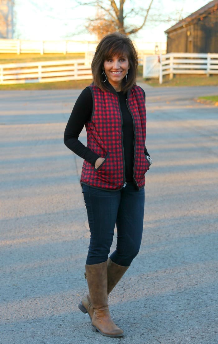 Three Ways to Wear Buffalo Checks - MomTrends