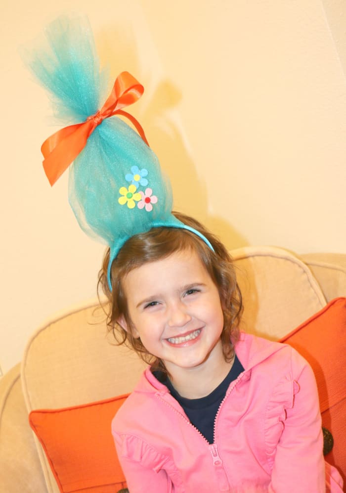 Celebrating Trolls: The Beat Goes On with a DIY Trolls Headband - MomTrends