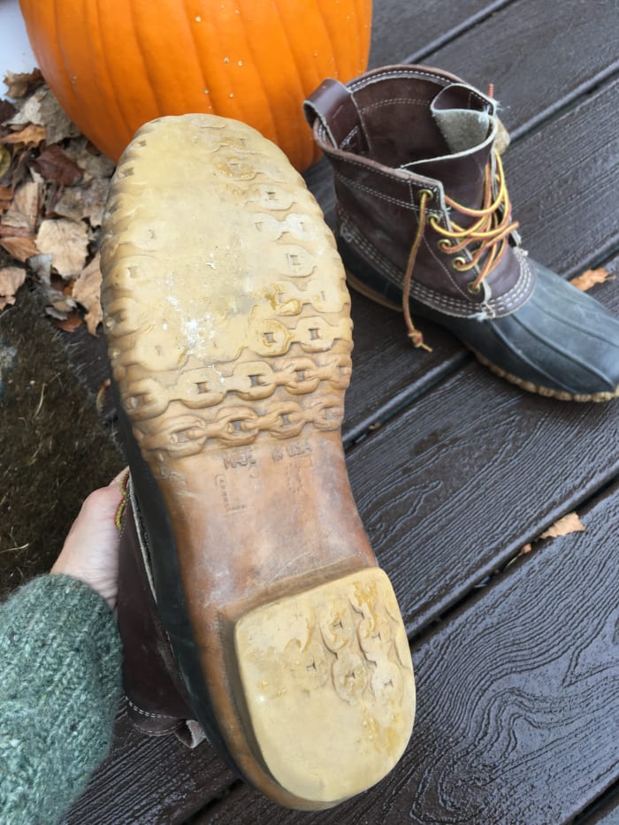 Resoling L.L.Bean Boots - MomTrends