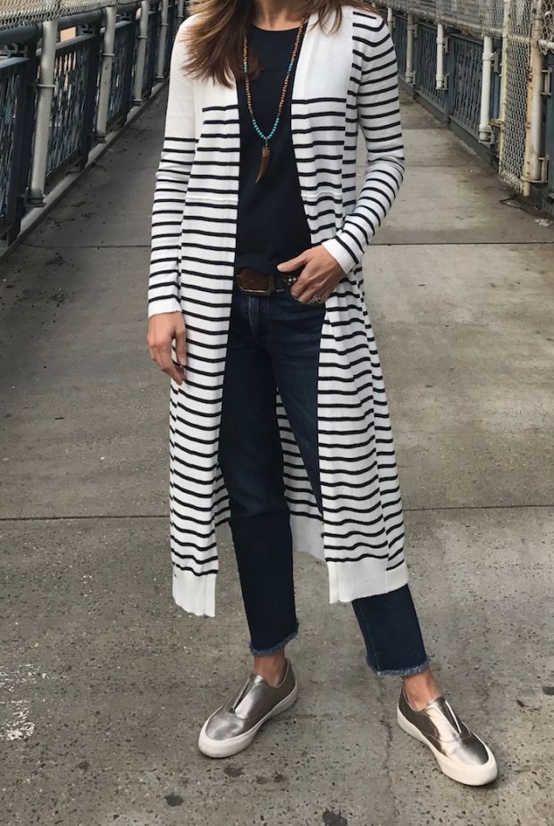 How to Style a Long Cardigan MomTrends