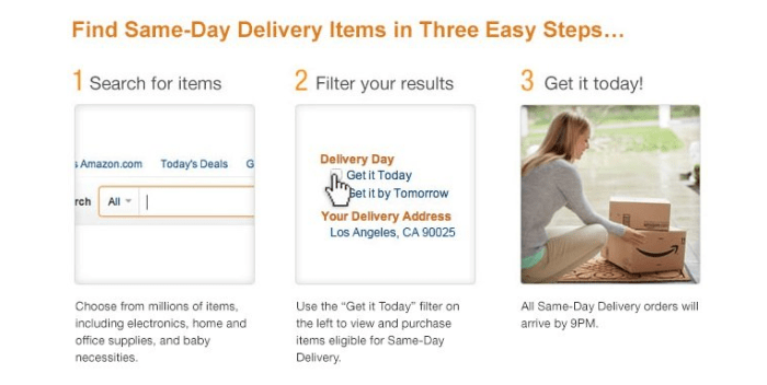 Same Day Delivery Filter Amazon