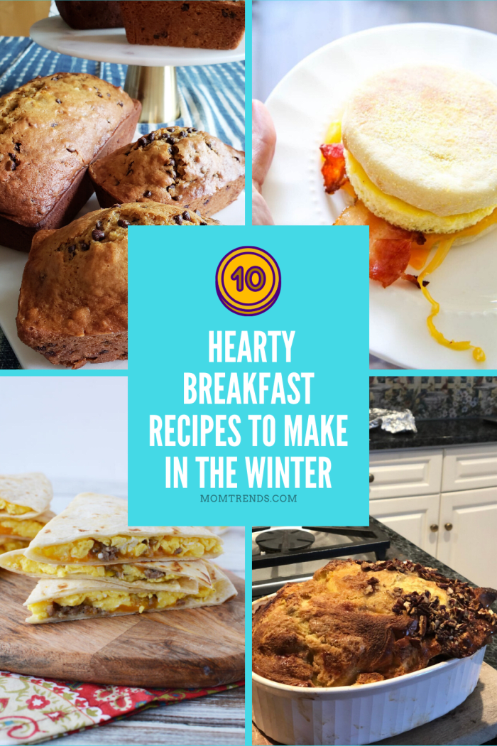 Top 10 Hearty Breakfast Recipes To Make In The Winter - MomTrends