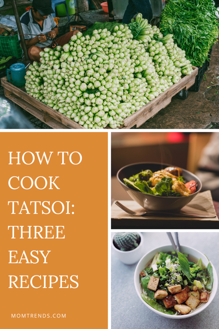 How To Cook Tatsoi MomTrends   Easy Tatsoi Recipes 