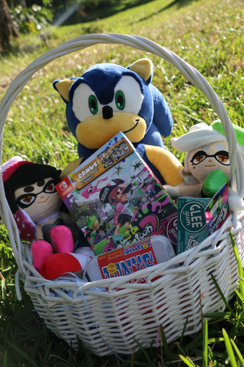 nintendo switch easter basket