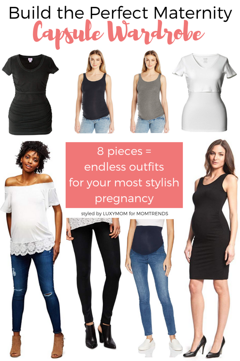 Free Checklist: Minimalist Maternity Capsule Wardrobe (for a  Budget-Friendly Pregnancy) - Easy Fashion for Moms