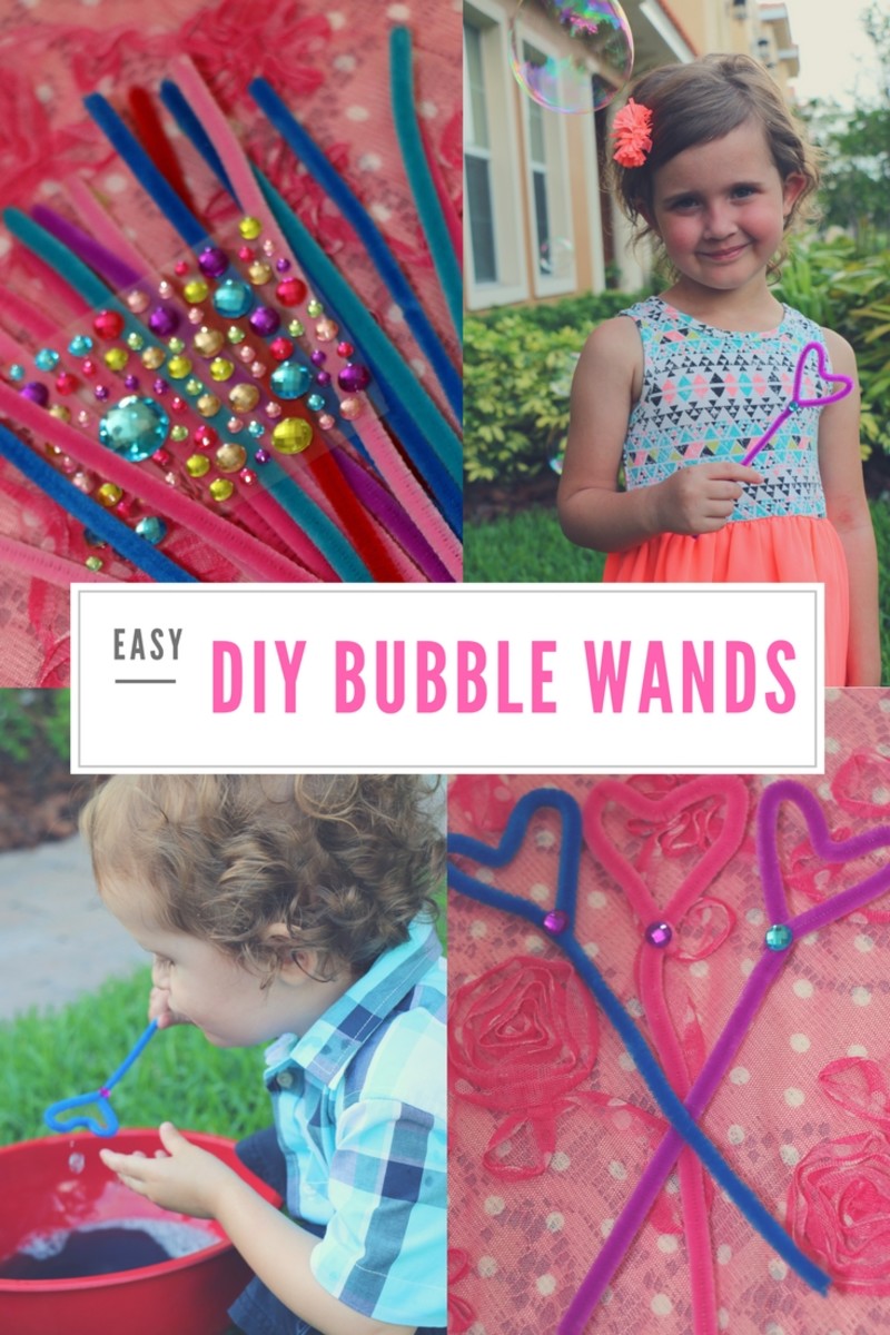 Easy DIY Bubble Wands Craft - MomTrends