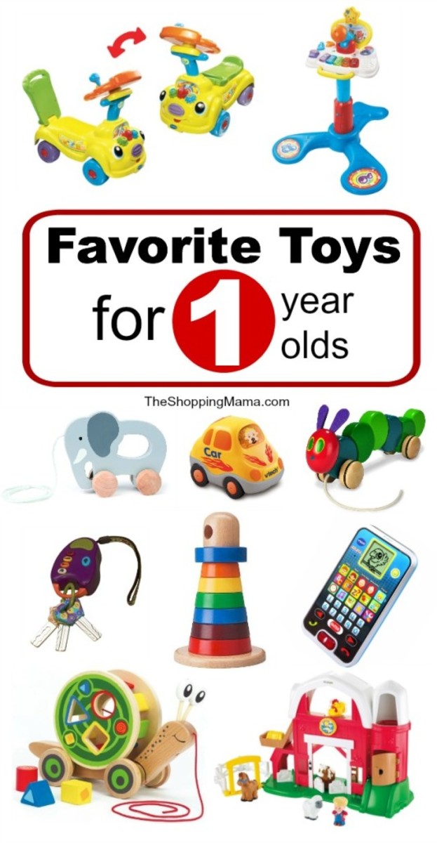 favorite toys for 1 year old