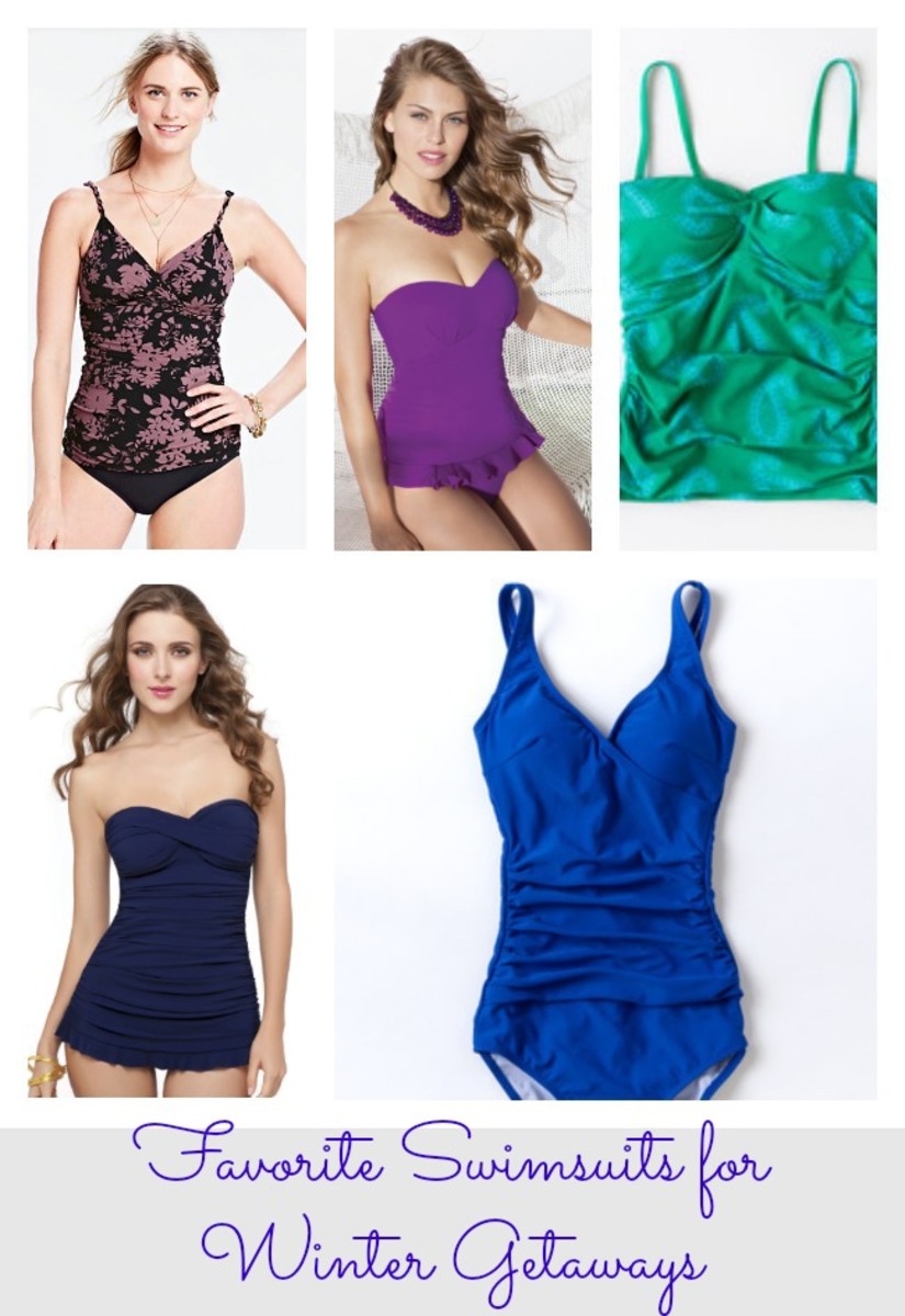 Favorite Swimsuits for Winter Getaways - MomTrends