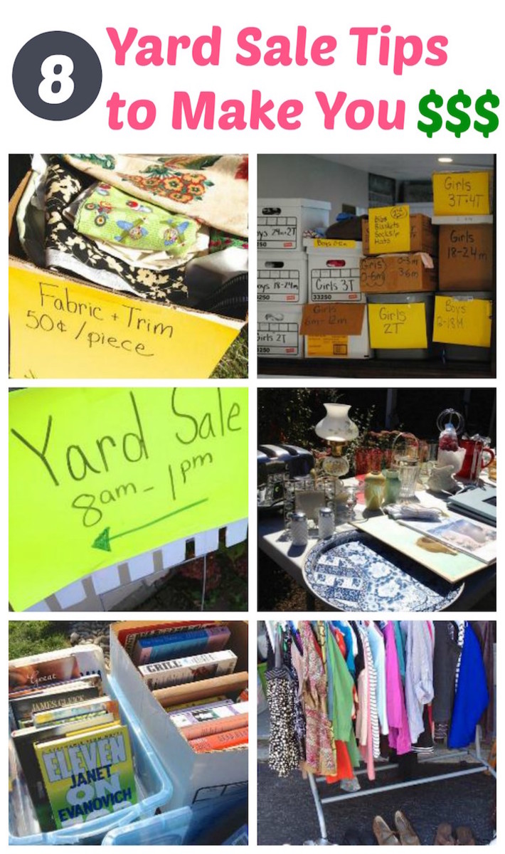 Organizing a Successful Spring Yard Sale - MomTrends