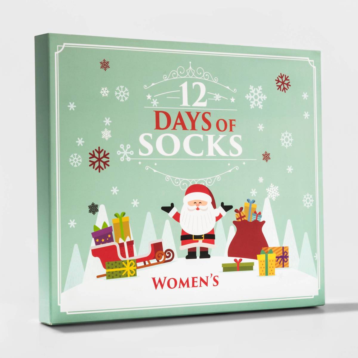 Fuzzy Sock Advent Calendar - Customize and Print