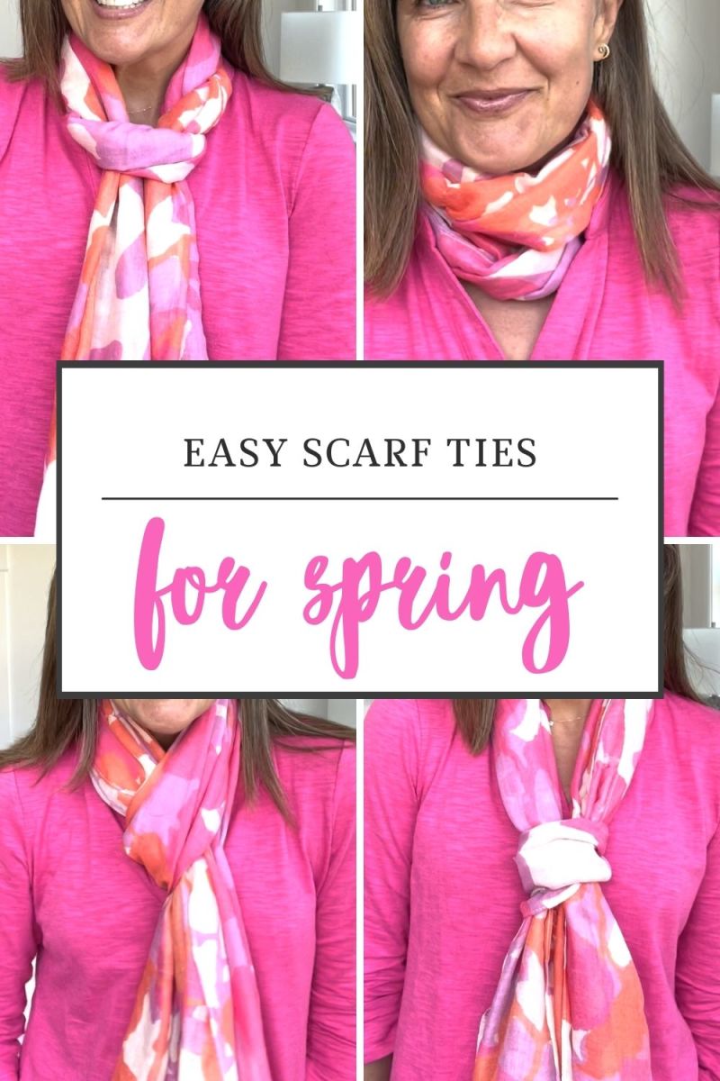 Spring Outfit: How to Wear a Neck Scarf #FashionFriday