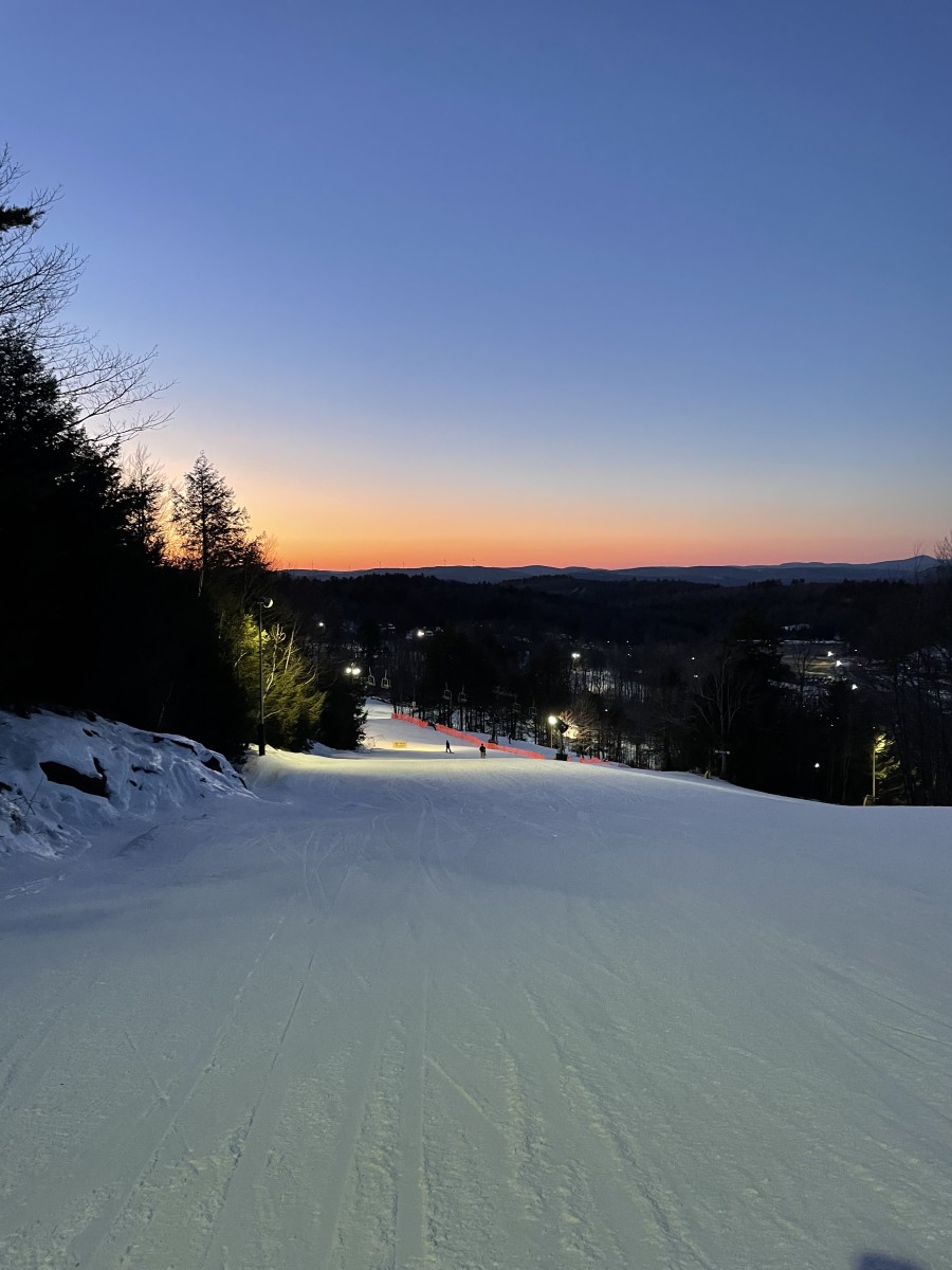 Night Skiing at Crotched Mountain New Hampshire - MomTrends