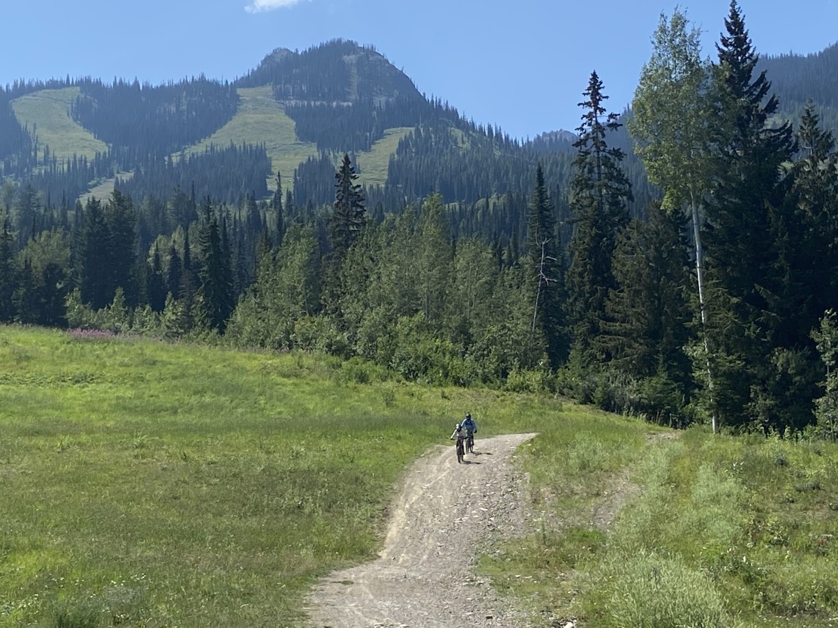 ski resort mountain biking