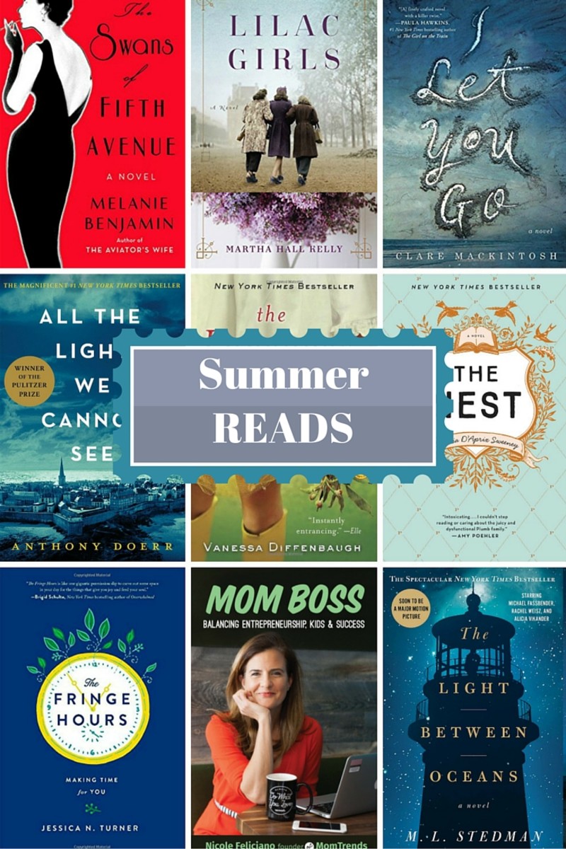 Top Ten Summer Book Picks - MomTrendsMomTrends